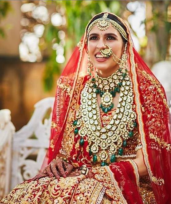 Shloka Mehta in Bridal Look