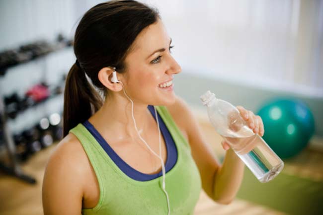 Stay active and hydrate at the time of exercise