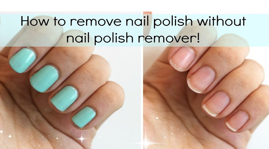 how to remove nail paint without nail paint remove