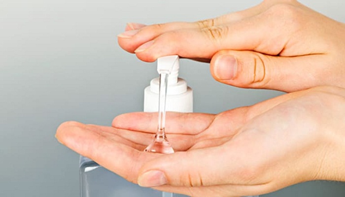 Harmful effects of hand sanitizer
